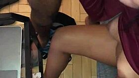 brazilian brunette housewife fucked by huge black cock cuckold pov