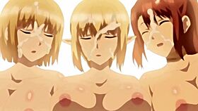 isekai heroes blast cumshots in epic compilation scene