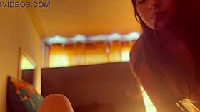 big ass latina grinds hard on cock during intense workout