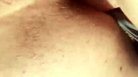 daisyjo1975 pegs guy outdoors in retro blue films anal action