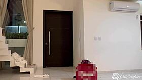 delivery guy pounds lonely horny brunette's wet pussy hard