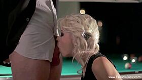 Classy cocksucker swallows thick cumshot to savor the moment 💦😍