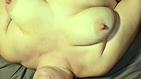 Watch my thick nipples throb as pussy cums hard