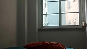 Big Cock Fills Girlfriend's Bed During Her Trip.
