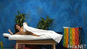 Smooth oiled massage relaxation awaits