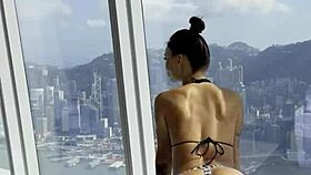 hey monika fox relaxes poolside looking lovely and free