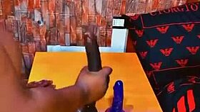 Shaved lesbian pussies grind in passionate hairless scissoring