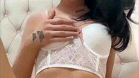 god i'm so horny... this british coed squirts hard on webcam toys