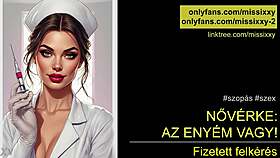 hungarian femdom claims her european roleplay slave