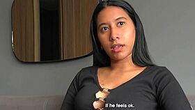 colombian 18yo hottie deepthroats bwc in pov casting interview