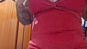 fiery redhead wife video calls boyfriend flashing her naughty pussy