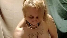 Bound French Maid Slave Fingers Dripping Pussy With Clothespins In Outdoor Humiliation