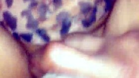 ebony beauty secretly drills pussy with dildo in erotic hidden fantasy