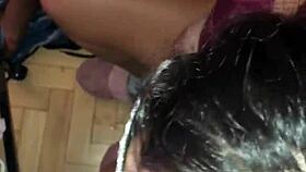 brazilian brunette housewife fucked by huge black cock cuckold pov