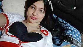 hey mexican fan wanna see this college girl masturbate the full second part real homemade