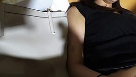 Beautiful asian nurse teases into intimate mature 1on1 sex