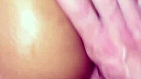ebony stripper ripped clothes begs for anal creampie riding hardcore interracial