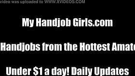 Macy Cartel DELIVERS POV HANDJOB to humiliated landlord in femdom domination