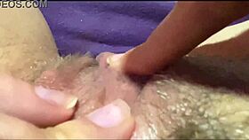 watch my huge clit throb to explosive orgasm closeup