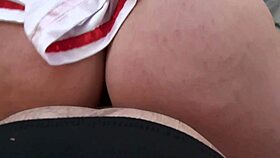 Ms Paris slurps 20 massive cum loads in nasty creampie bukkake frenzy