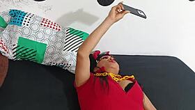 Halloween homemade craving big cock in tight asshole surprise