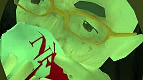 checking out that glory hole action up close