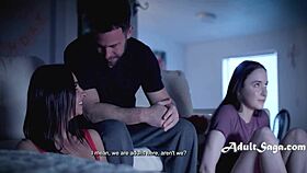 seth gamble pounds hazel moore liz jordan and hailey rose in wild group session