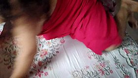 young indian milf's huge boobs tempt boyfriend too much