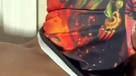 Pretty amateur closeup pussy rubbing moaning squirting orgasm on movie night pt 1