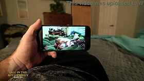 Kymber leigh teases with her curvy milf body and natural tits up close