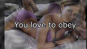 mistress lisa launches erotic hypnosis 35 tricking slave into repeat obey commands