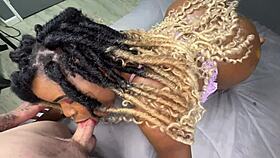 sexy black neighbor girl craves that deep creampie filling