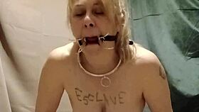 Bound French Maid Slave Fingers Dripping Pussy With Clothespins In Outdoor Humiliation