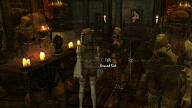 Meralin and Eralin fuck wildly in futanari skyrim lesbian adventure