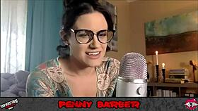 Hey, wanna see your kinky milf friend Penny Barber in latex casting?