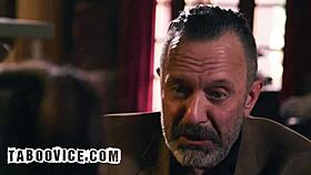 angry brunette bent over for rough anal doggystyle