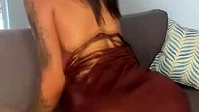 While hubby's asleep, i'm stroking to neighbor's huge cock fantasies!