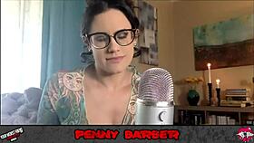 Hey, wanna see your kinky milf friend Penny Barber in latex casting?