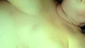 Watch my thick nipples throb as pussy cums hard