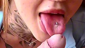 blonde goes for fifth hardcore round with blowjob and cowgirl pov ride