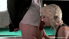 Classy cocksucker swallows thick cumshot to savor the moment 💦😍