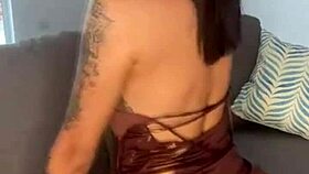 While hubby's asleep, i'm stroking to neighbor's huge cock fantasies!