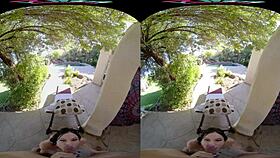 jazmin luv explores naughty outdoor cravings with vrhush reality fun