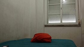 Big Cock Fills Girlfriend's Bed During Her Trip.