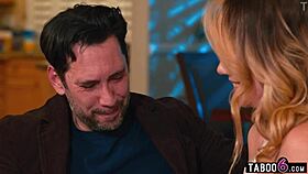 blonde beauty surrenders passionately to long-awaited deep fuck