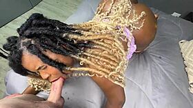 sexy black neighbor girl craves that deep creampie filling