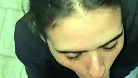 her loving mouth drains every passionate cum drop slowly