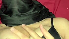 secret peek at those massive arab muslim hijab boobs