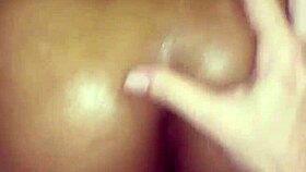 ebony stripper ripped clothes begs for anal creampie riding hardcore interracial