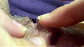 watch my huge clit throb to explosive orgasm closeup